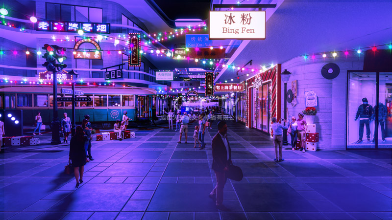 聖名國際廣場(chǎng)街(jiē)區(qū)設計