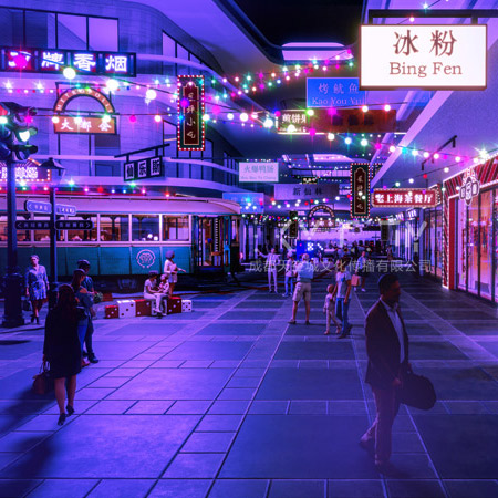 聖名國際廣場(chǎng)街(jiē)區(qū)設計